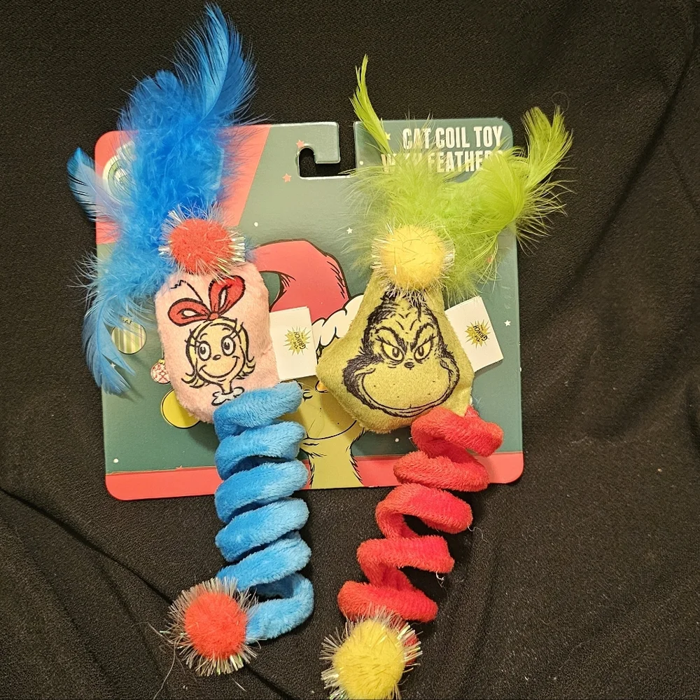 Dr. Seuss Cat Toys with Feathers